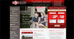 Desktop Screenshot of eauclairerealty.com